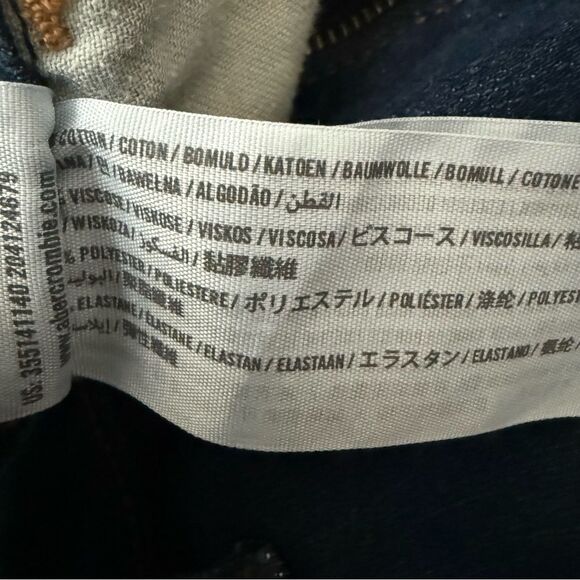 Hollister Women’s Size 7R Dark Wash Skinny Jeans - Picture 5 of 6